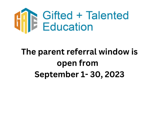 GATE Parent Referral